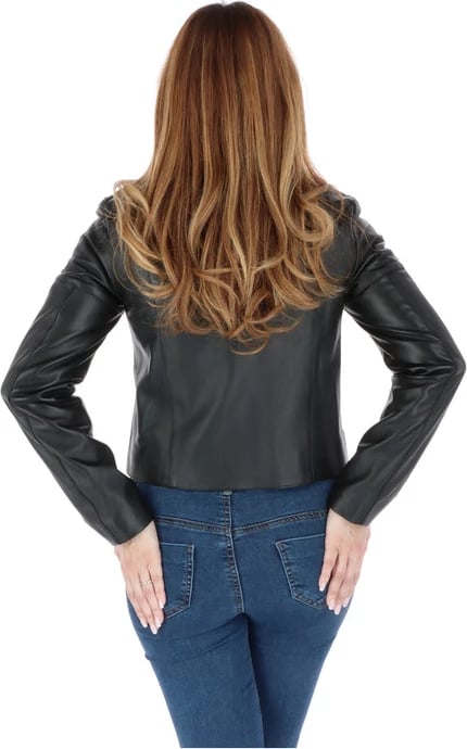 Jakne për femra Patrizia Pepe WH1_B1027113821773, e zezë