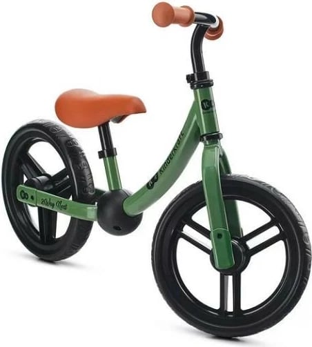 Biçikletë balancuese Kinderkraft 2WAY NEXT 2022, për fëmijë, Jeshile e lehtë