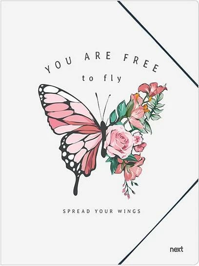 Mbështjellës dokumentesh NEXT Butterfly, H35x25cm