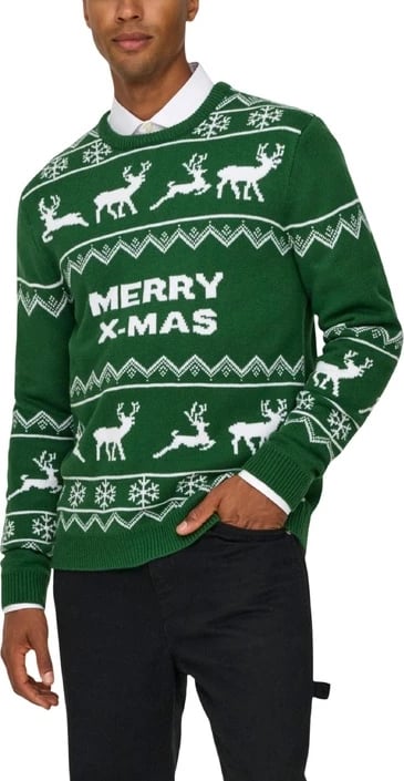 Xhemper për meshkuj Only & Sons, i gjelbër