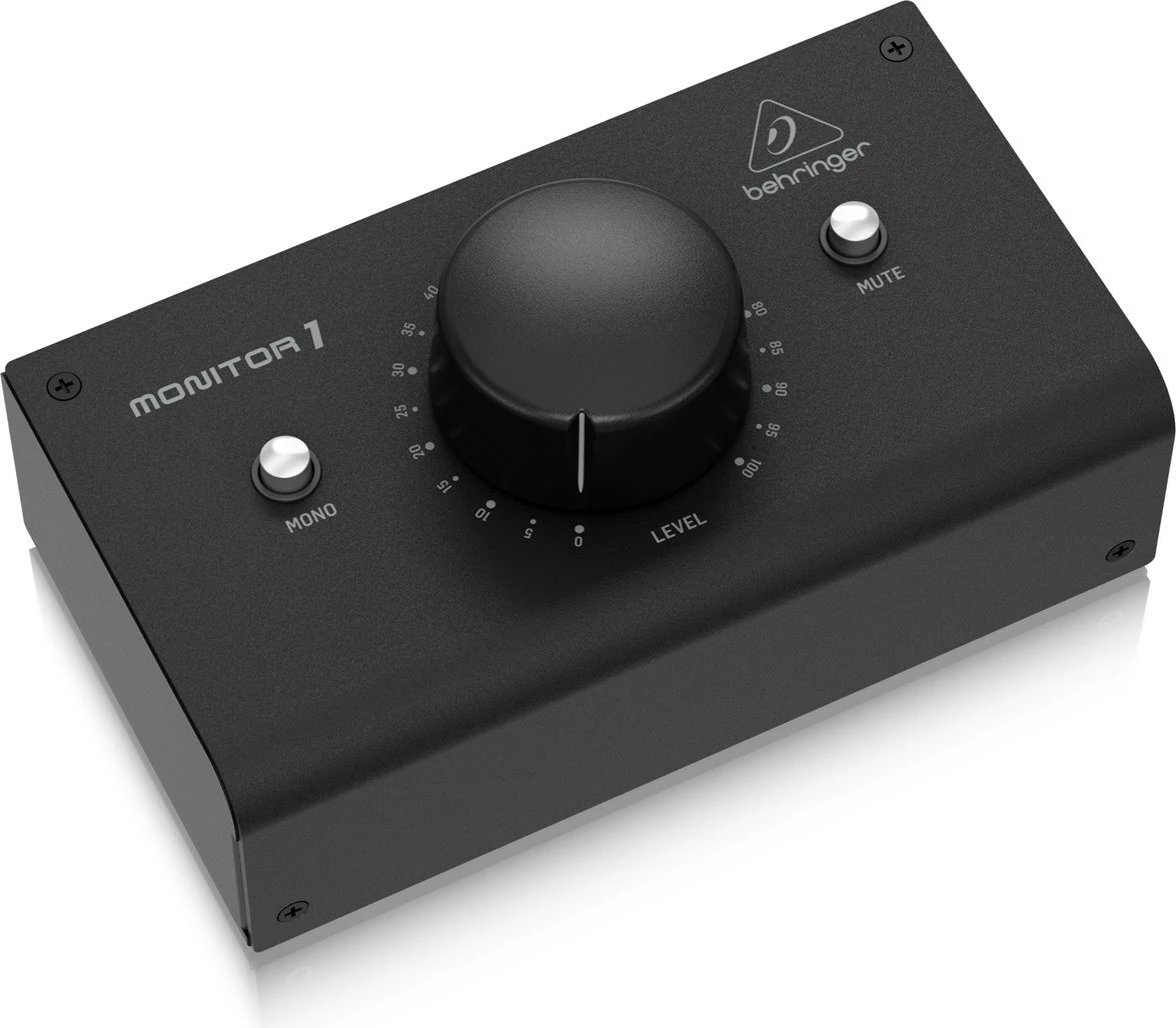 Kontrollues pasiv për monitorë Behringer MONITOR1, i zi