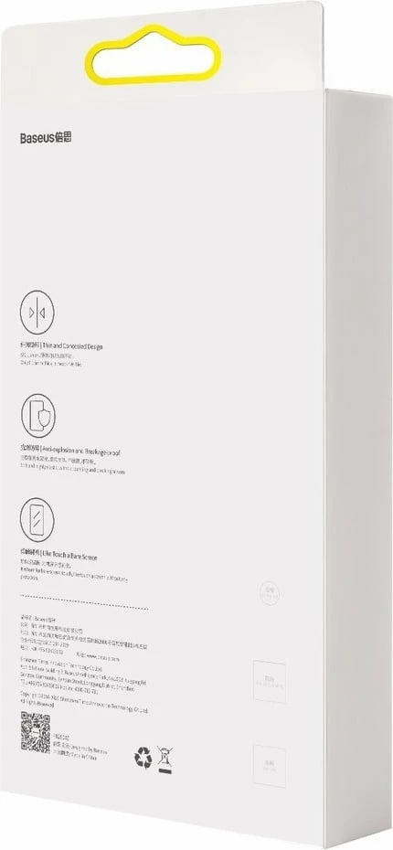 Folie mbrojtëse ekranit Baseus Fullscreen 0.15mm për Xiaomi Redmi K40/K40 Pro/Poco F3, 2 copë, Transparent