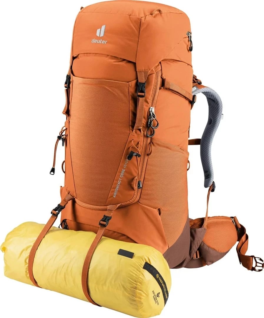 Çantë shpine Deuter Aircontact Core 45+10 SL, Portokalli