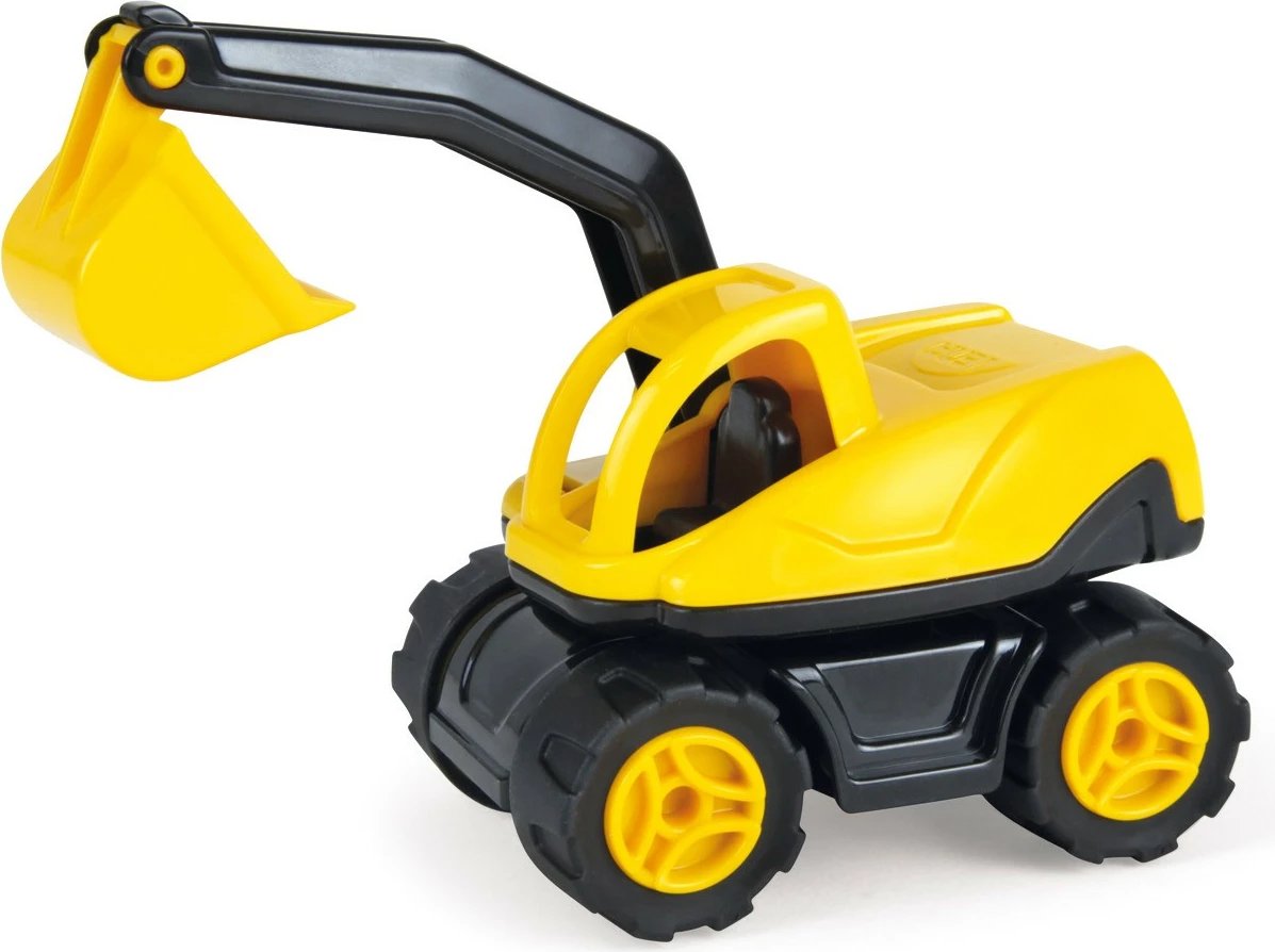 Ekskavator lodër Lena Workies, plastikë ABS, për djem, e verdhë/e zezë Ekskavator lodër Lena Workies, plastikë ABS, për djem, e verdhë/e zezë