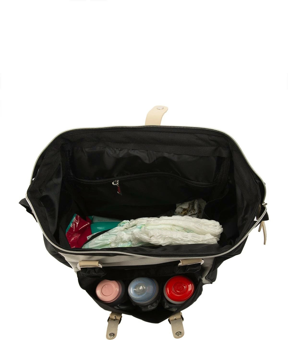Çantë për pelena Zoozie Bags, 3884 - 49455, e zezë