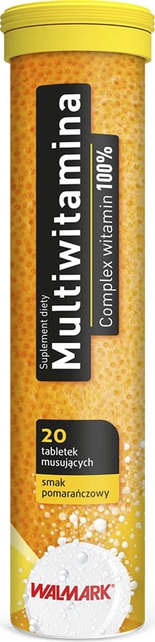 Suplement multivitaminë WALMARK 20 tableta eferveshente