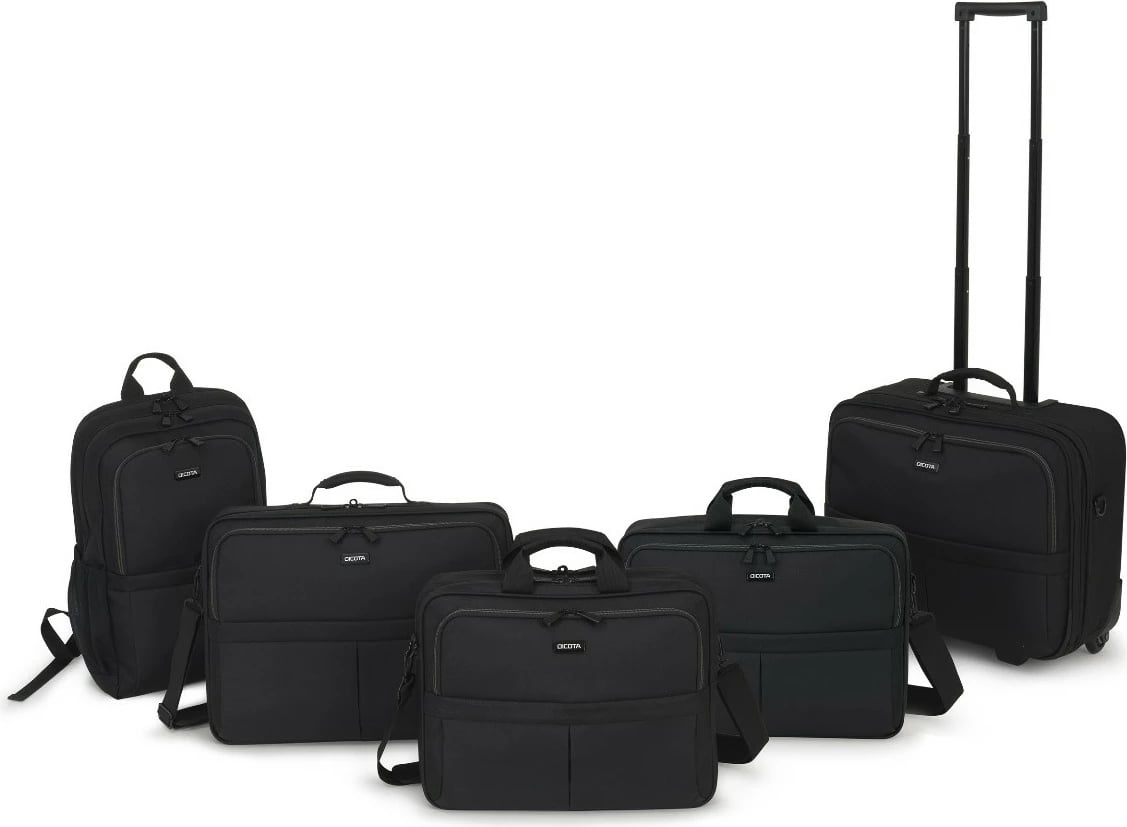 Çantë messenger DICOTA Eco Multi Plus SCALE 14-15.6, e zezë