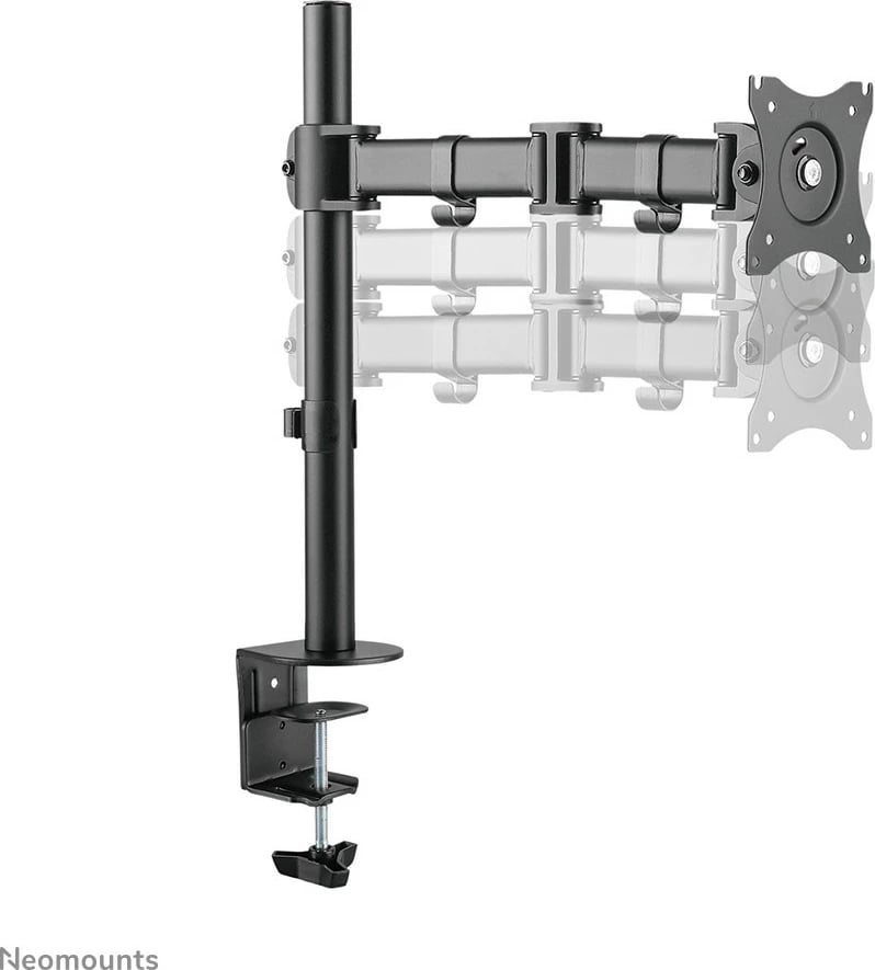 Krah monitori Neomounts NM-D135BLACK, për tavolinë, 10-27 inç, rregullim lartësie, ngjyrë e zezë