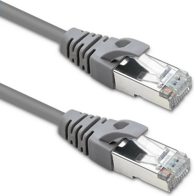 Kabllo rrjeti Qoltec CAT5e, 5m, RJ-45, Gri
