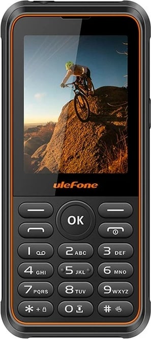 Celular Ulefone Armor Mini 3 2G 2.8" Dual SIM 32MB/32MB microSD IP68 2100 mAh Bluetooth, e zezë