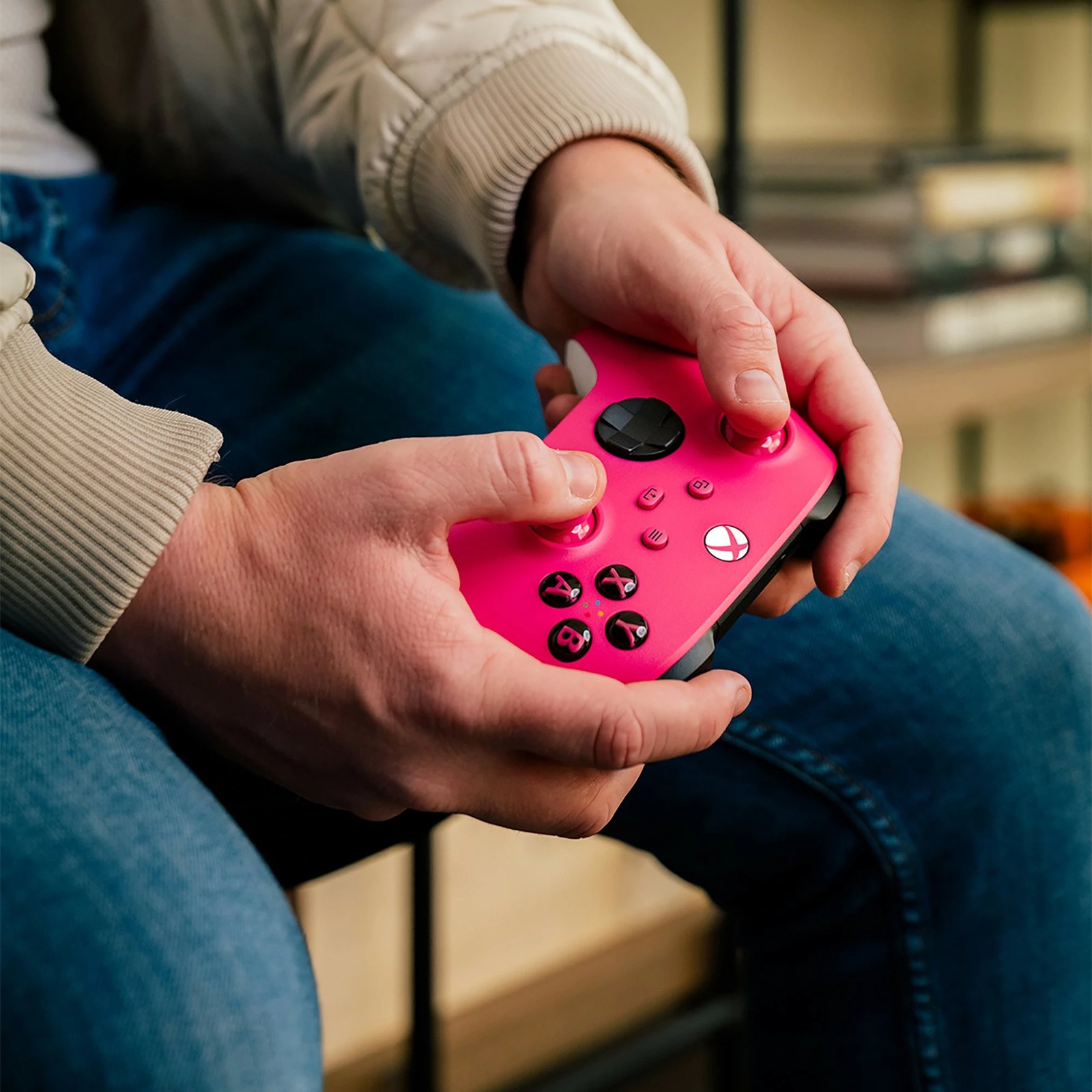 Gamepad Microsoft Xbox Wireless Controller, Xbox Series S/X, Android, iOS, PC, Rozë/Bardhë