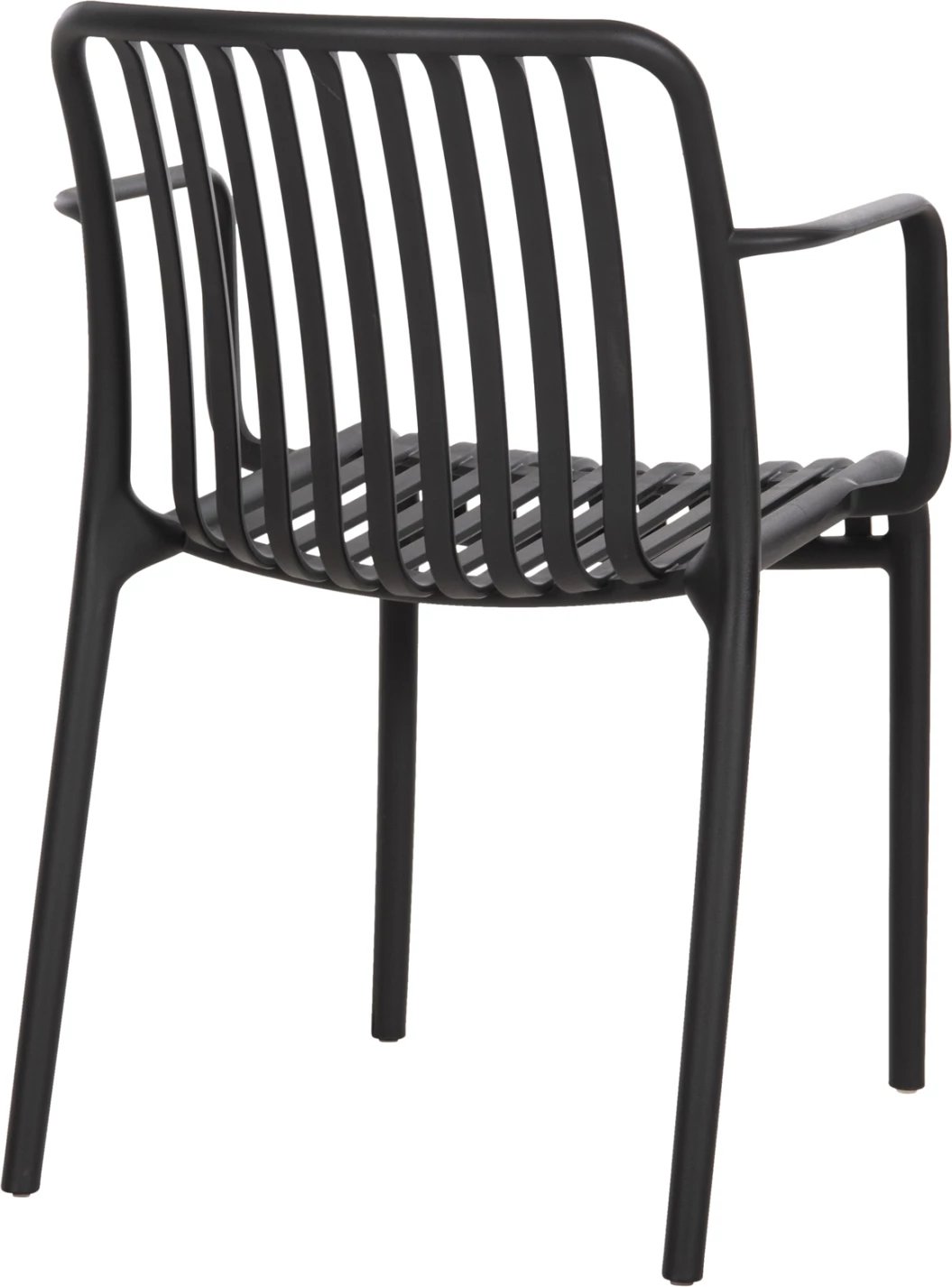 Karrige e jashtme CONVEE FH6105.02 polipropileni e zezë 55x56x79H cm
