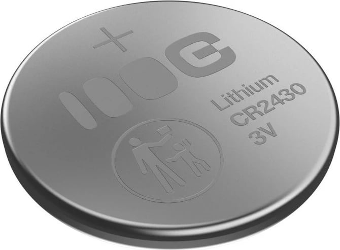 Bateri buton, Green Cell CR2430 X5, 290 mAh 3V, litium, paketë 5 copë