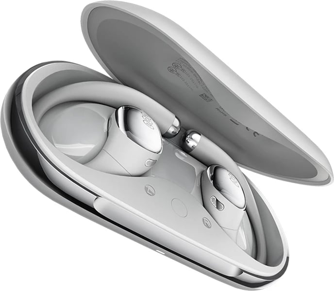 Kufje wireless QCY Crossky R70 CT02, TWS, ANC, Bluetooth 5.4, gri