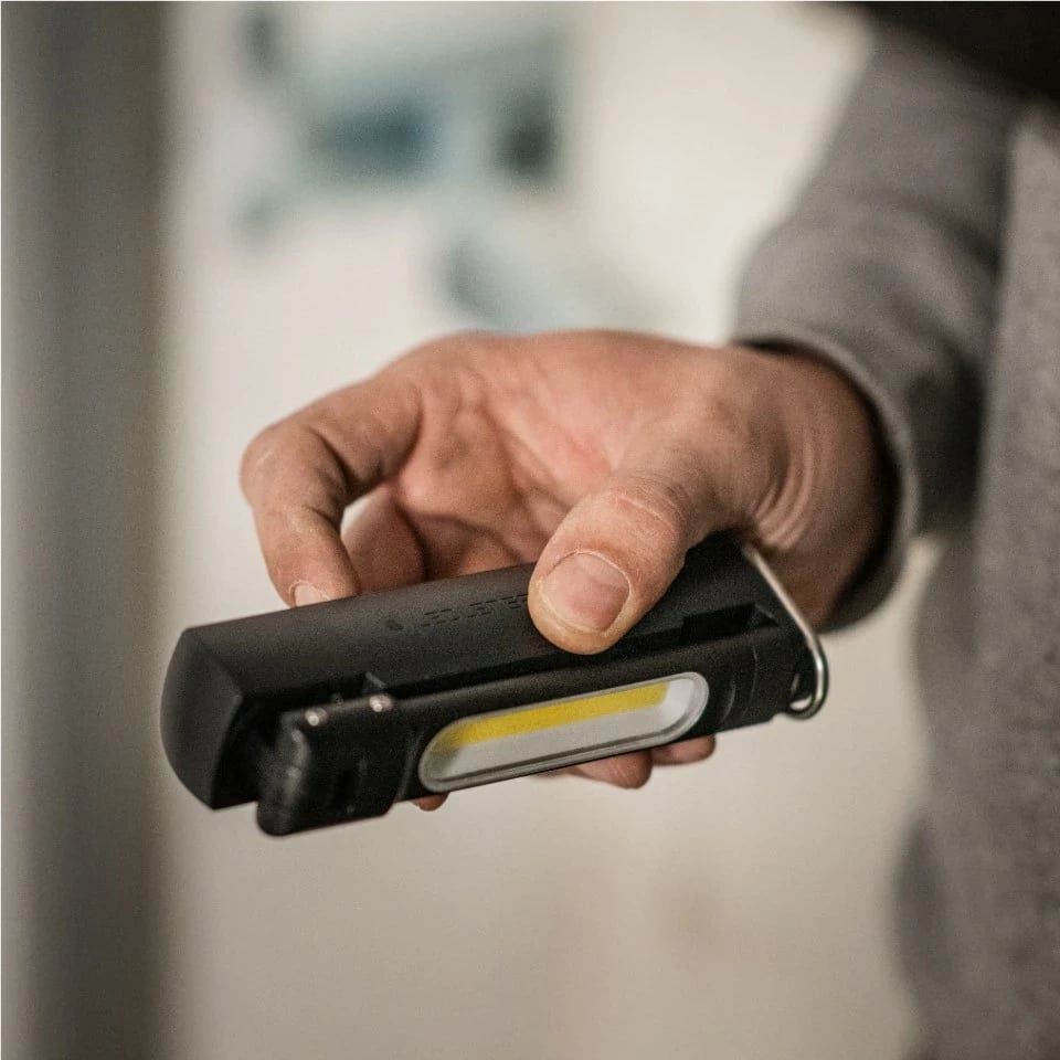 Dritë pune Ledlenser 502736, LED, 12 W, 2500 mAh, e zezë