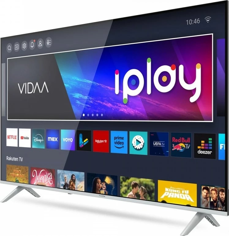Televizor Smart Allview 55IPLAY6300-U, 55", Ultra HD/4K, VIDAA, Argjendtë