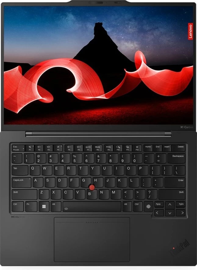 Laptop Lenovo ThinkPad X1 Carbon Intel Core Ultra 7 155U, 14" Touchscreen, 32 GB RAM, 1 TB SSD, Wi-Fi 6E, Black