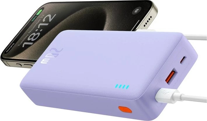 Power bank Baseus Airpow PPAP20K 20000 mAh Violet