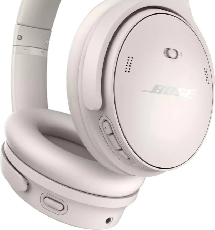 Kufje Bose QuietComfort, me Bluetooth, të bardha