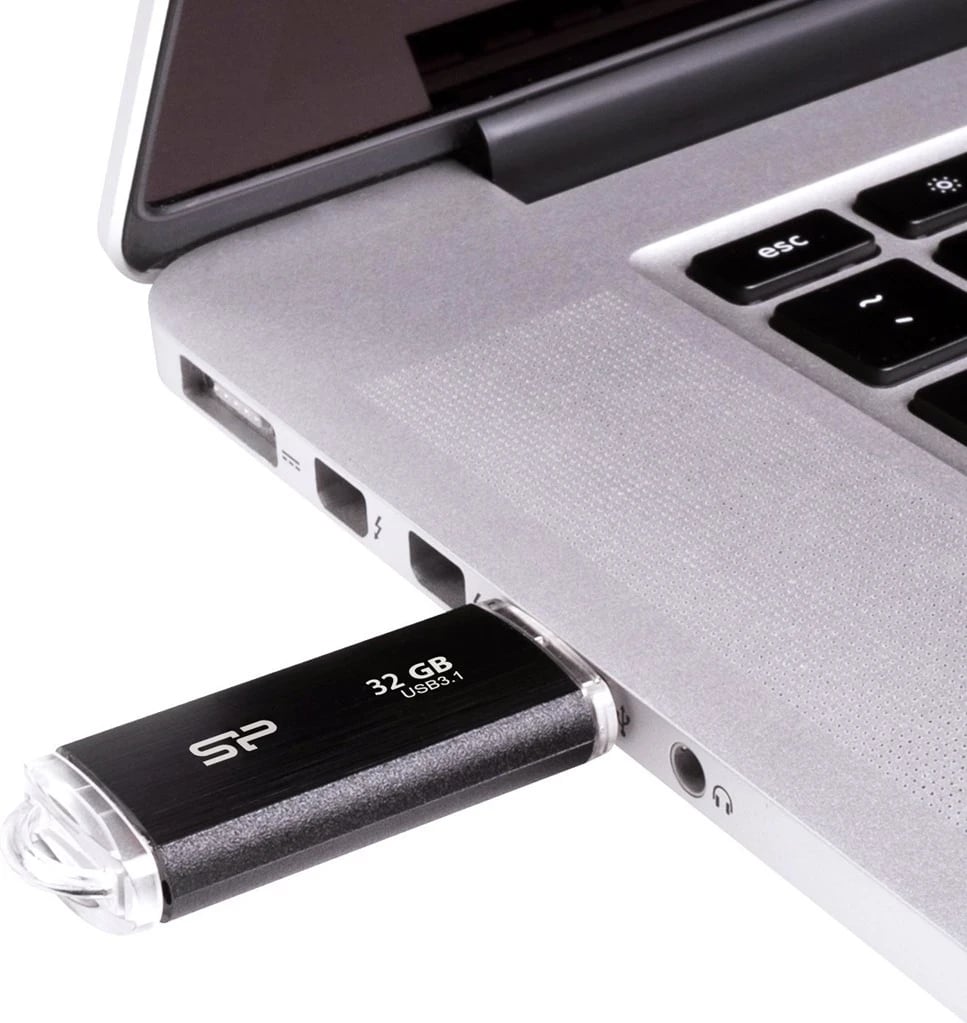 USB, Silicon Power Blaze B02,Flash Drive,32GB,Type-A 3,2 i zi