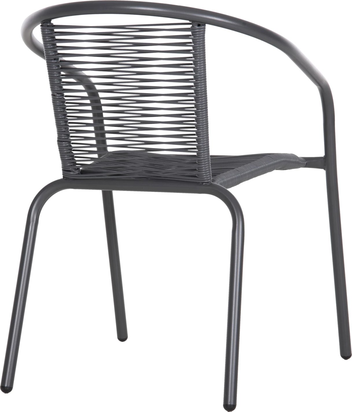 Karrige e jashtme SWIFTER, metalike, ngjyrë gri, ratan sintetik, FH5969.01, 54x61x75H cm