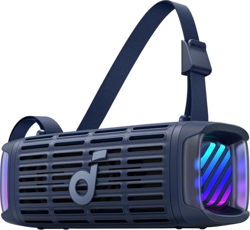 Altoparlant Anker Soundcore Boom 3i, Bluetooth, 50W, 16 orë, Kaltër