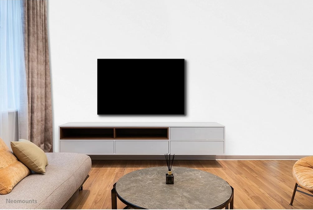 Mbajtës muri për TV Newstar WL30S-850BL14, fiks, 32-75 inç, çelik, i zi