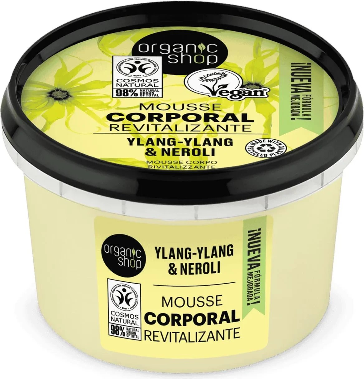 Mousse trupi Organic Shop Ylang-Ylang & Neroli 250ml