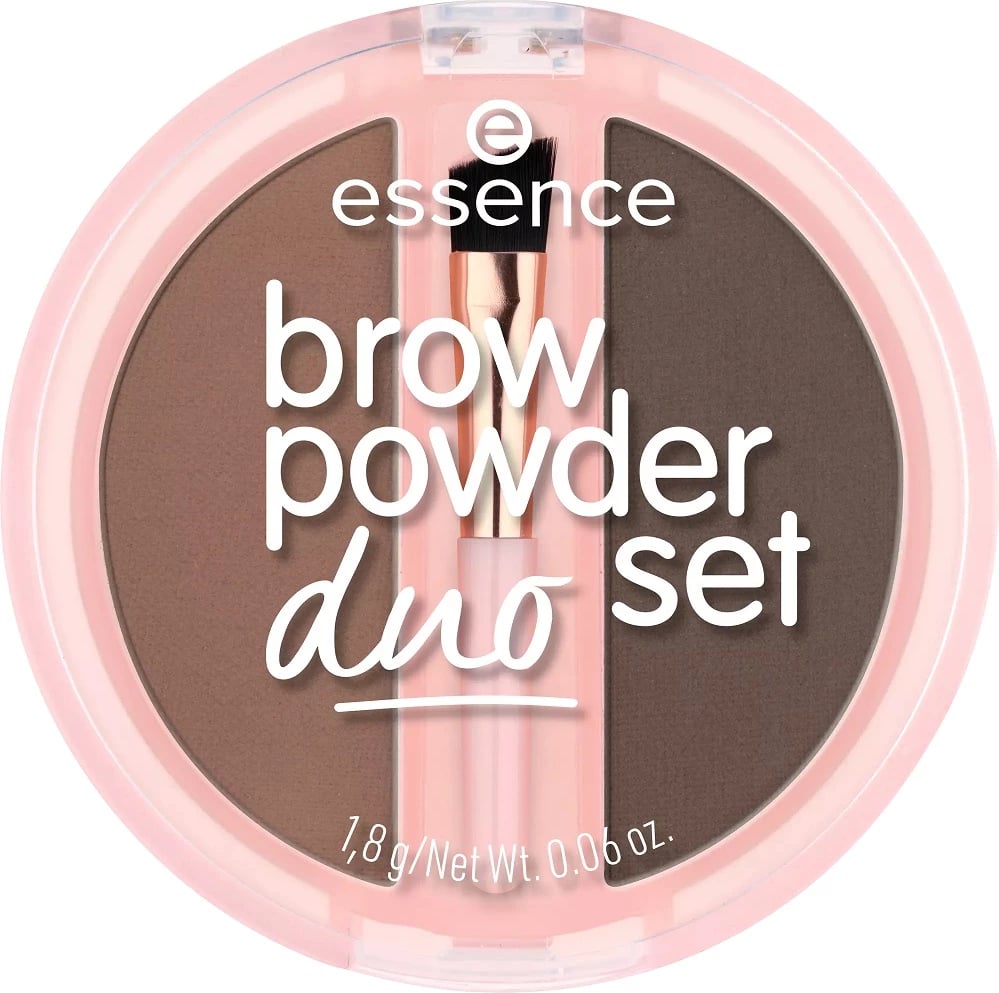 Pudër për vetulla Essence Brow Powder Duo 02 Medium për femra, 1.8g