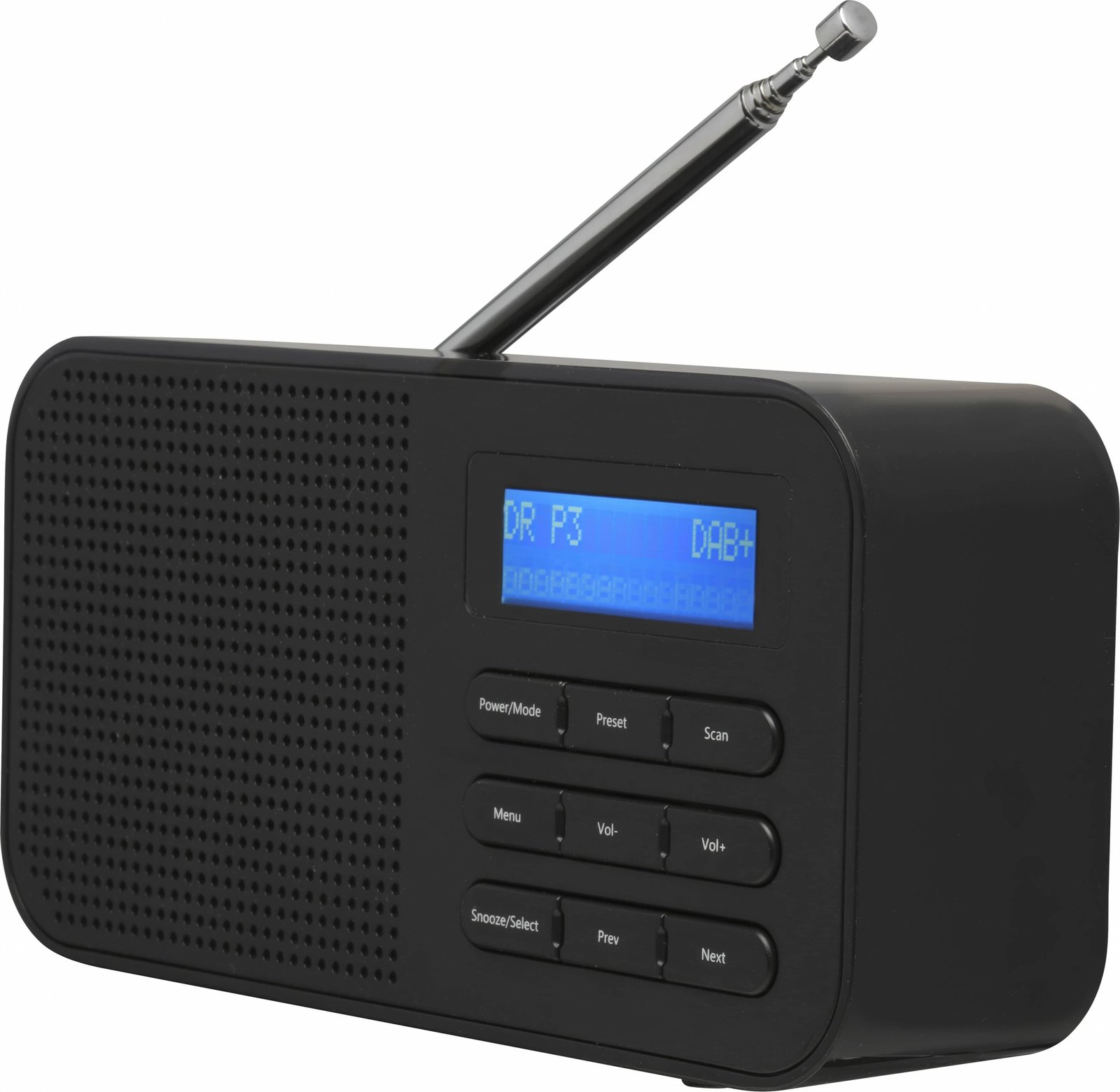 Radio Denver DAB-42, DAB+, e zezë