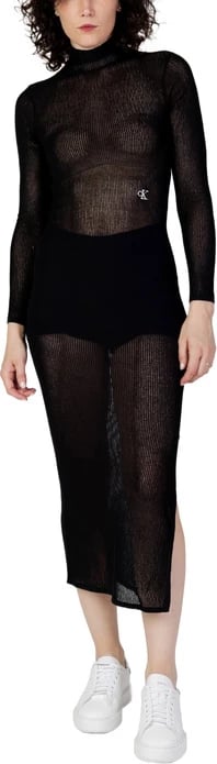 Fustan për femra Calvin Klein Jeans, i zi
