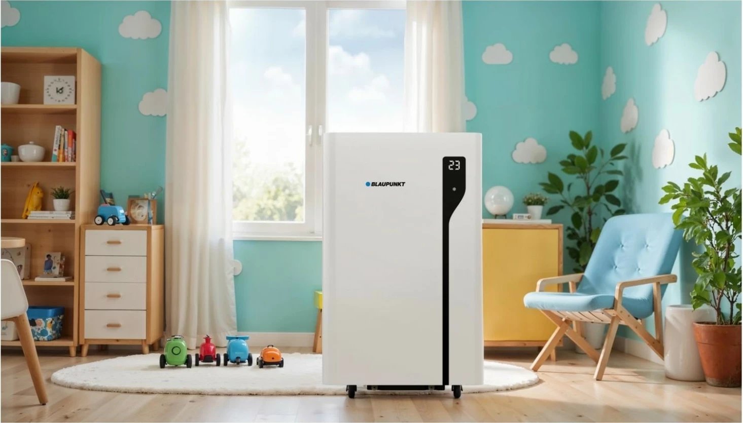 Kondicioner portabil Blaupunkt ACP414, 14000 BTU, i bardhë