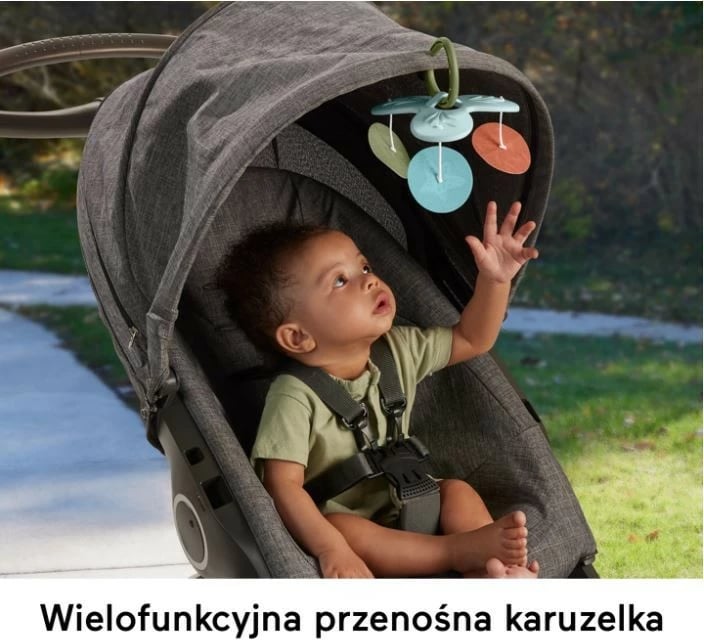 Tapet sensorik për foshnje Fisher Price HRB15, shumëngjyrësh, me 6 lodra