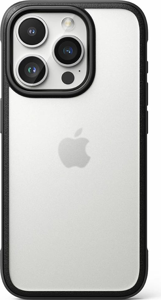 Mbështjellës Ringke Fusion Bold për iPhone 15 Pro Max, Transparent/Matte Black