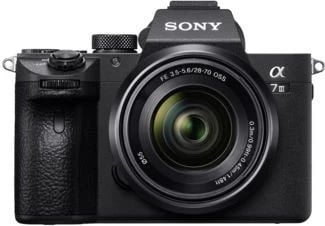 Kamera Sony Alpha ILCE-7 Mark III + Objektivi Sony SEL 28-70mm, e zezë