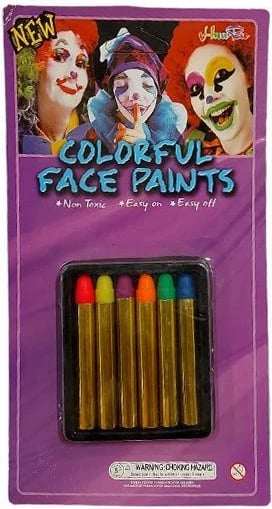 Ngjyra fytyre NEXT 6 copë, për fëmijë