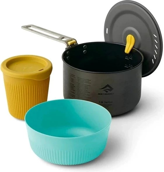 Set enësh Sea to Summit Frontier UL One Pot Cook Set 1.3 L, 3 pjesë