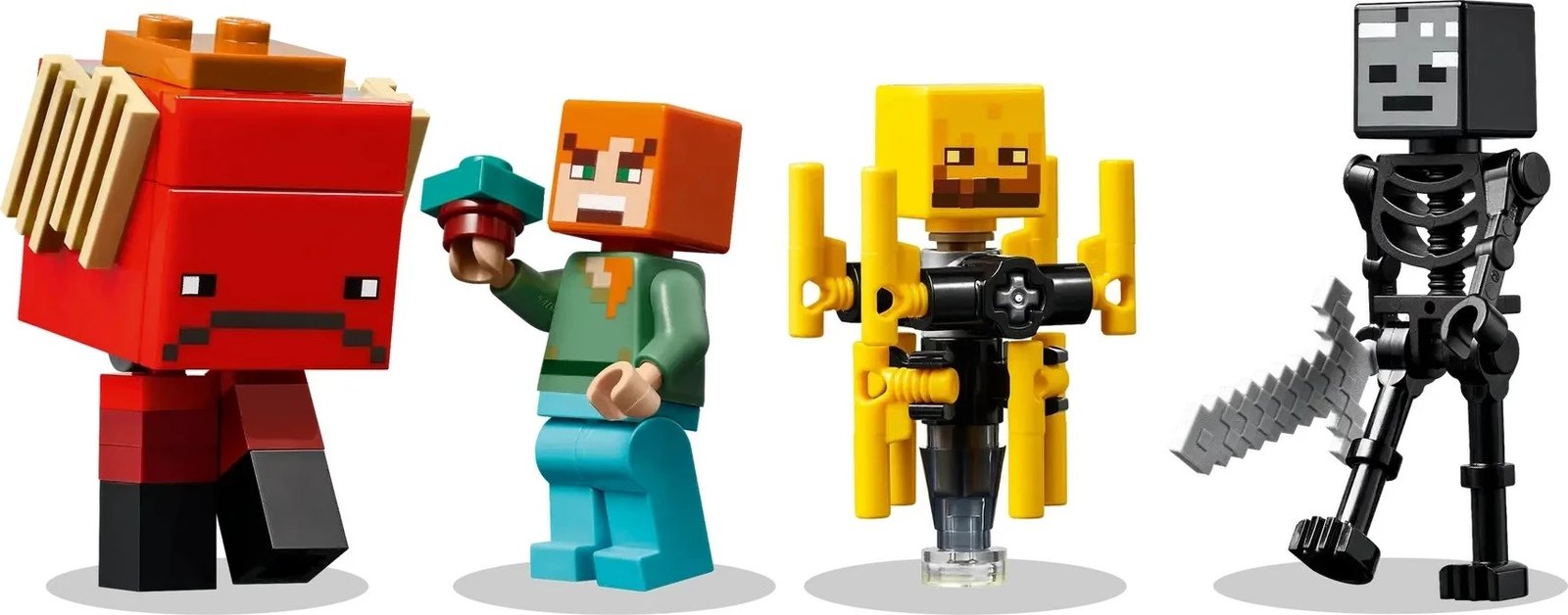 Set LEGO Minecraft 21266 The Nether Lava Battle