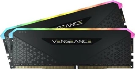 RAM Memorje Corsair Vengeance RGB RS, 32GB (2x16GB), DDR4, 3600MHz, CL18, e zezë