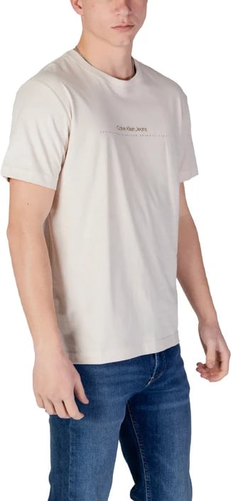 Maicë për meshkuj Calvin Klein Jeans, beige