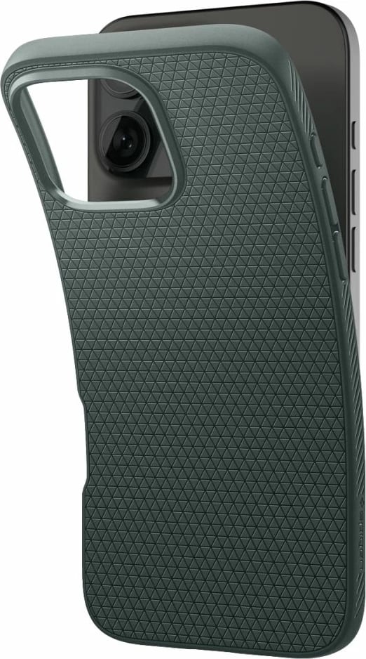 Mbështjellës Spigen Liquid Air për iPhone 16 Pro, Gjelbër
