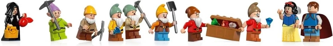 Set LEGO Disney 43242, Shtëpia e Borëbardhës dhe Shtatë Xhuxhëve