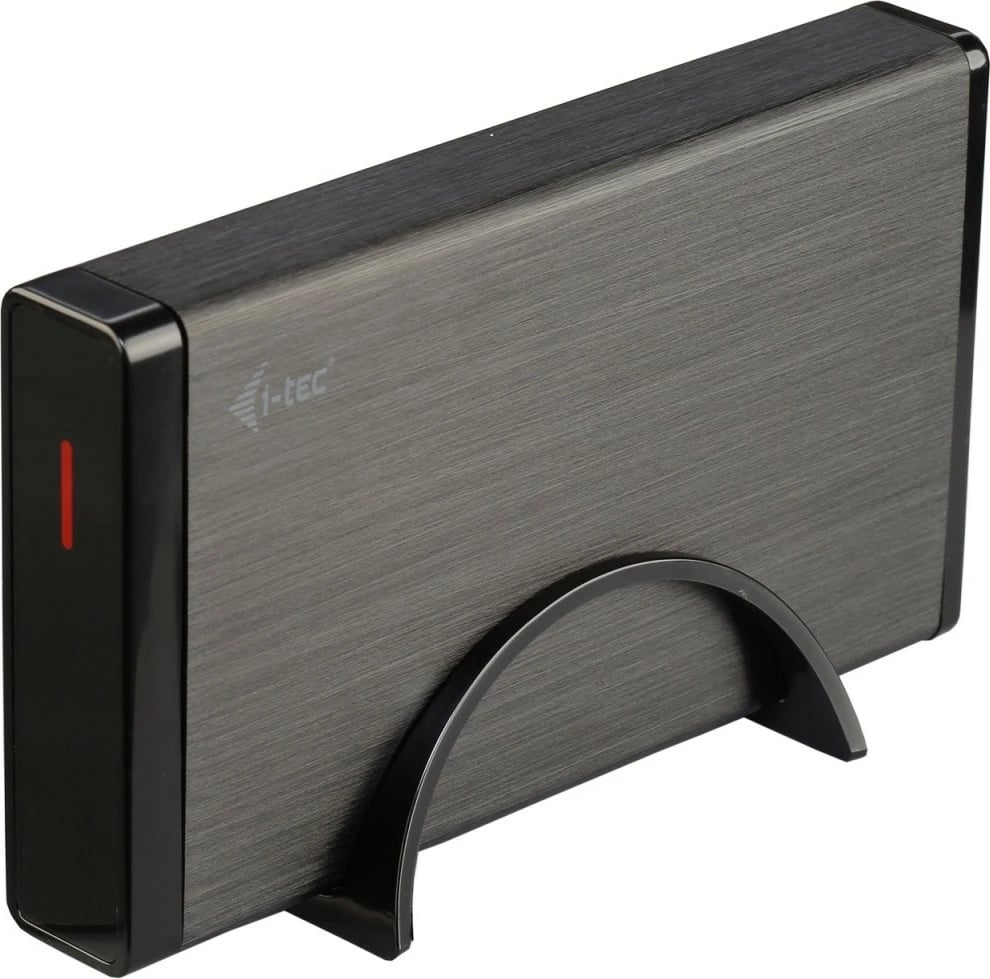 Kasë e jashtme i-tec MYSAFE35U401 për HDD/SSD 3.5", USB 3.0, Alumini, e zezë