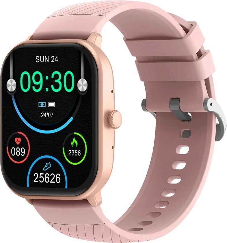 Smartwatch Denver SWC-187RO, 2.04" AMOLED, 280 mAh, Rozë e artë