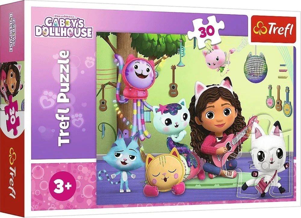Puzzle Trefl Gabby’s Dollhouse 18301, 30 pjesë, për fëmijë