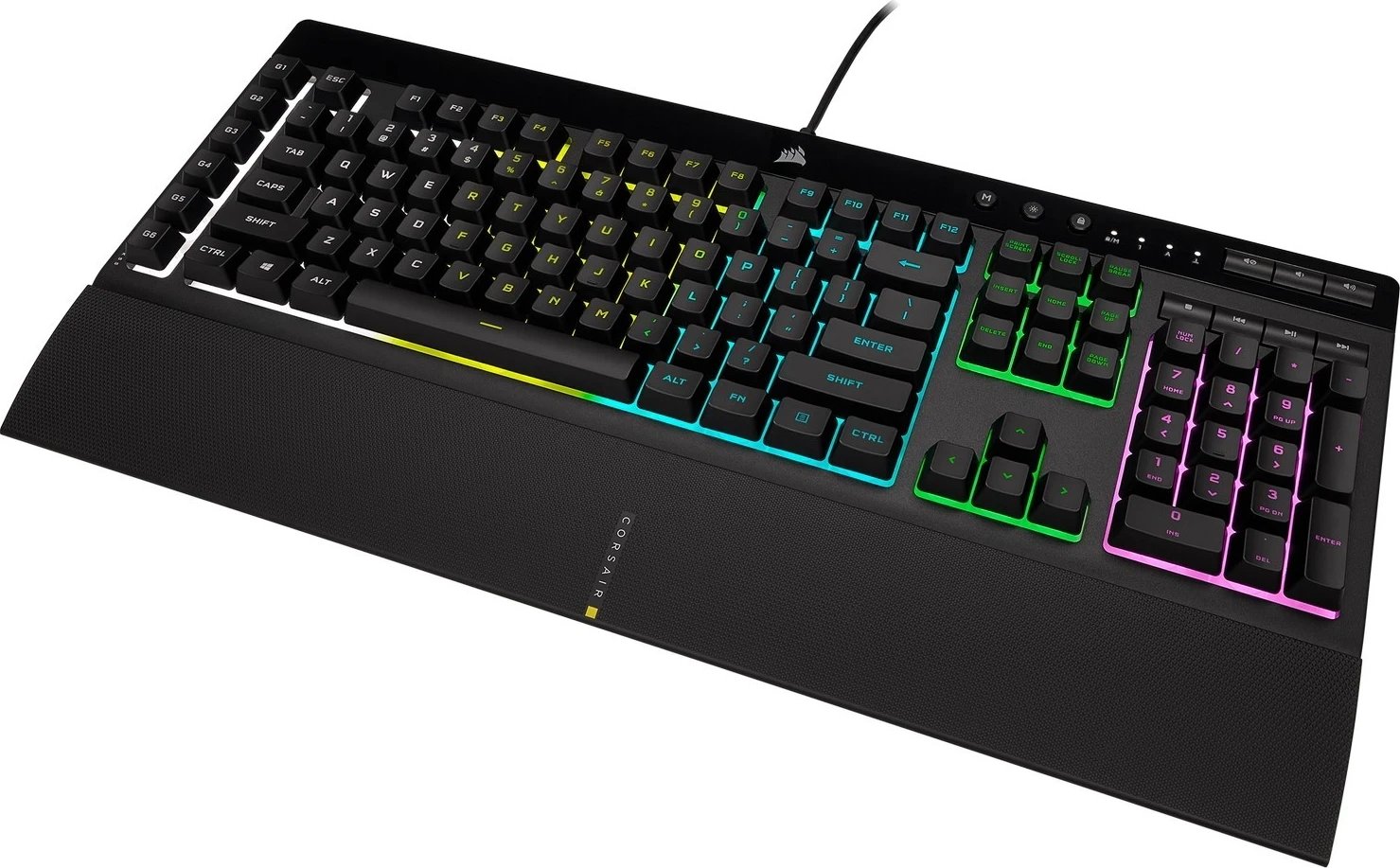 Tastierë Gaming Corsair K55 Pro RGB, me dritat RGB