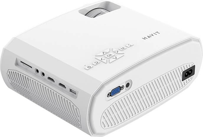 Projektor wireless Havit PJ202 PRO, 1920x1080p, Android TV 9.0, i bardhë