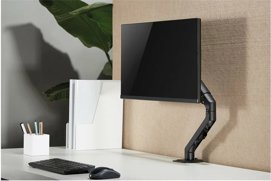 Mbajtës tavoline për monitor Neomounts FPMA-D650BLACK, për monitor 17-27", i zi