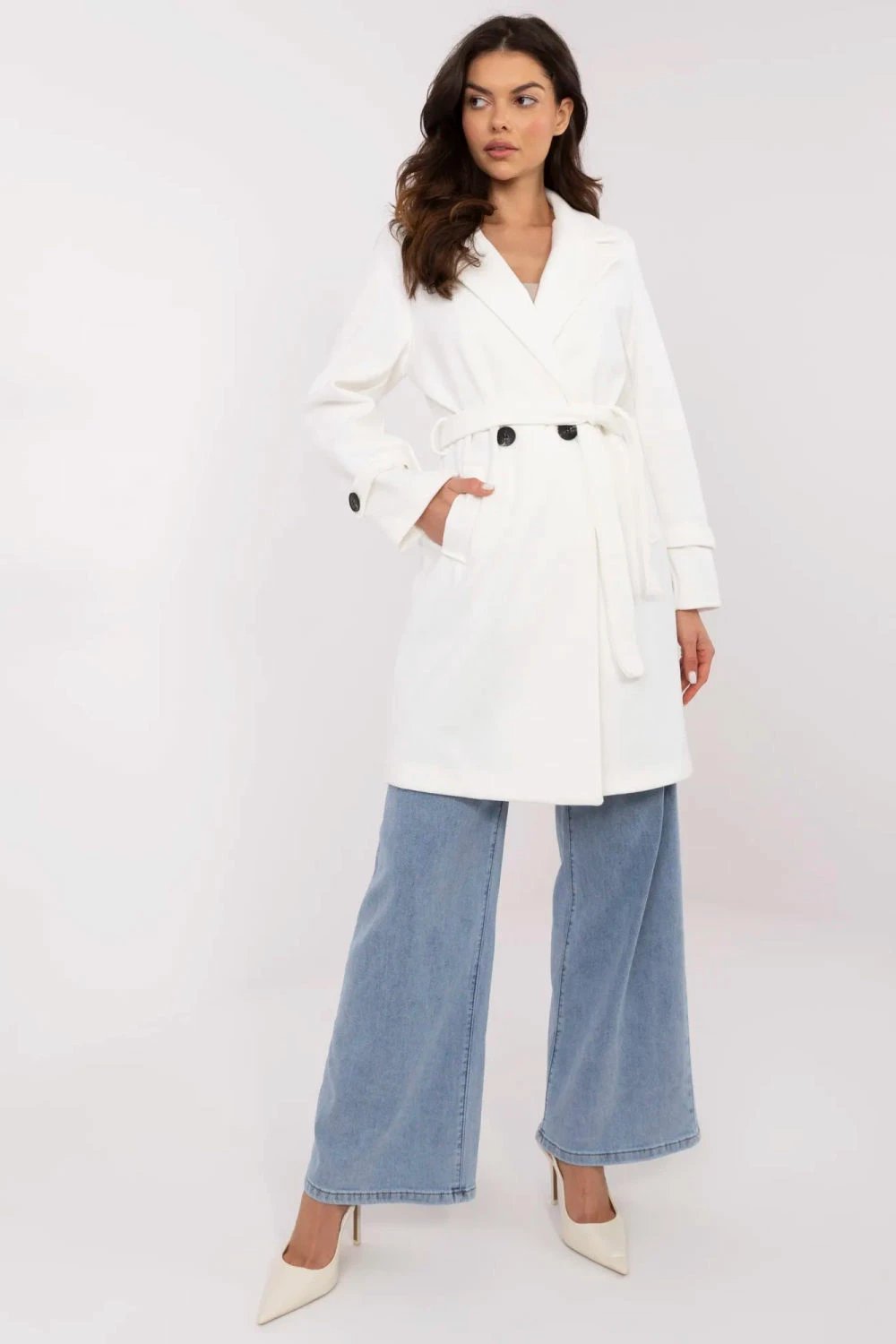 Jakne femra Italy Moda 211462, beige