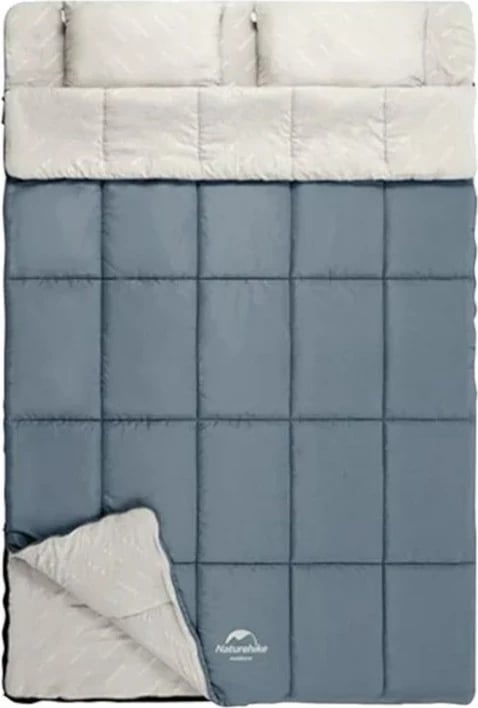 Thes gjumi dopio me jastëk Naturehike, Shadow Blue